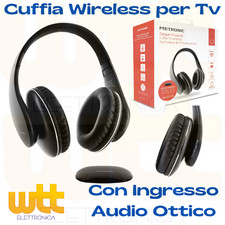 Cuffie TV Senza Fili per